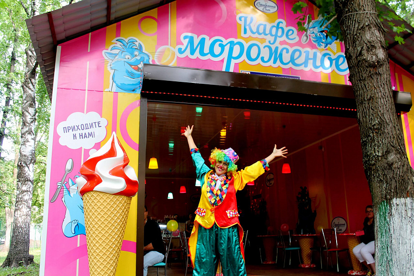 Открылось новое кафе-мороженое - В гостях у хомяка Уплетайка! - фото